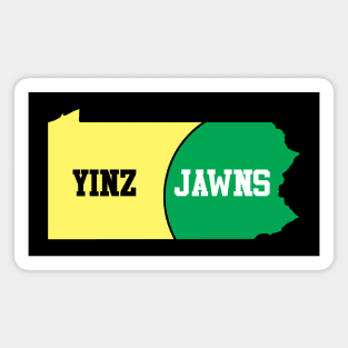 PA Yinz Jawns Magnet